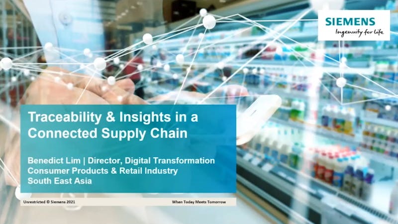 Traceability & Insights with a Connected Supply Chain