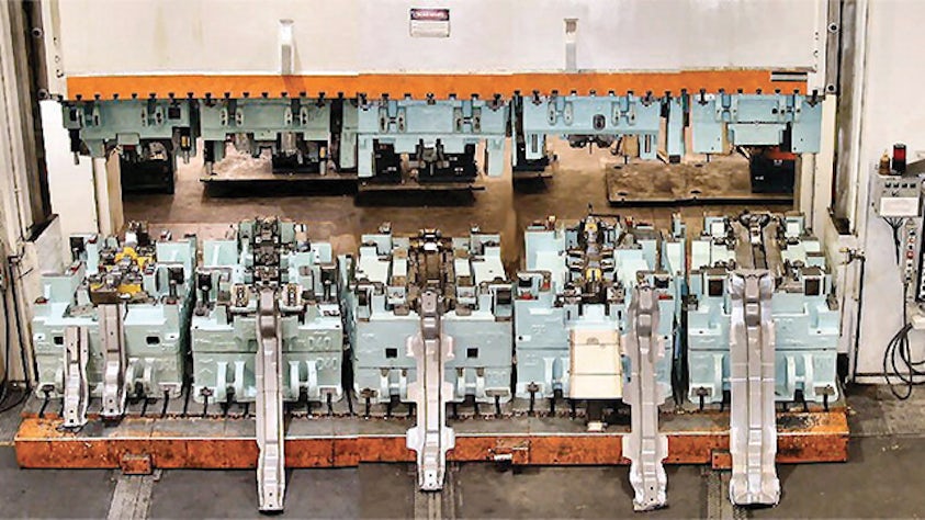 A leader in the vehicle mold press industry